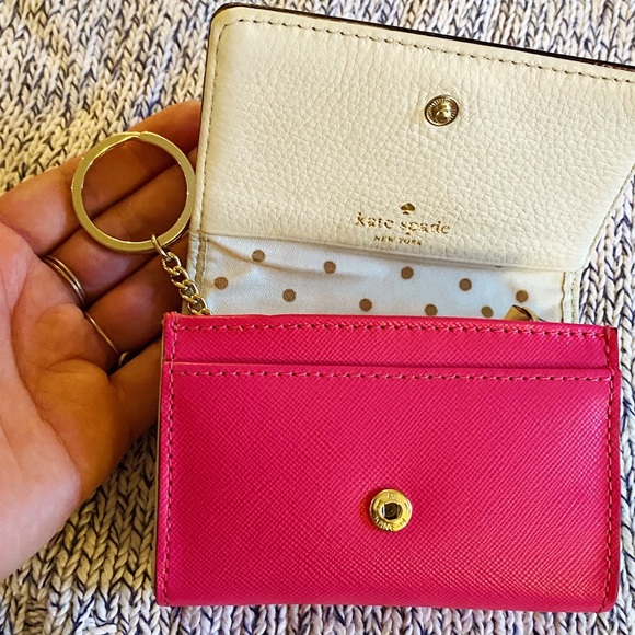 Hot Pink Kate Spade Snap Wallet - Picture 4 of 7